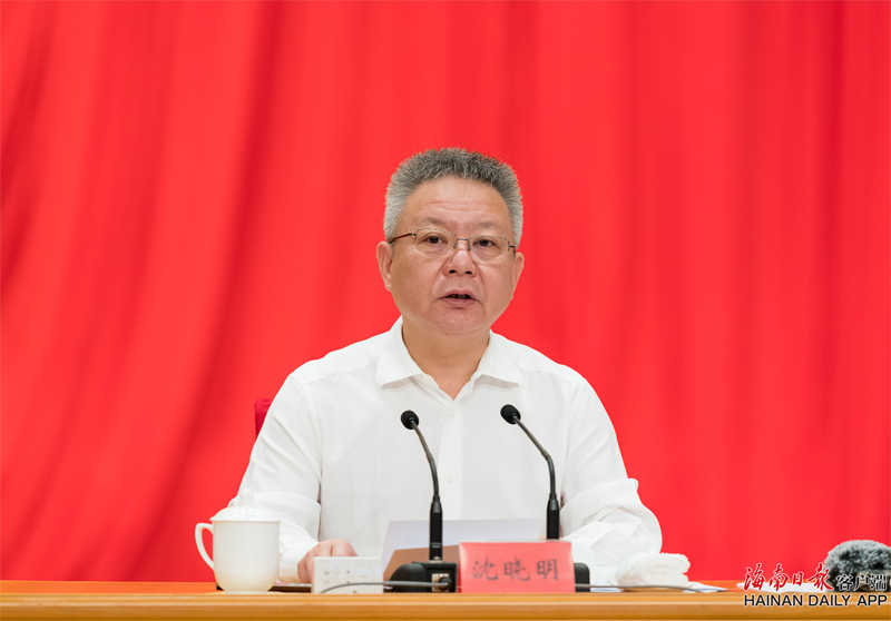 沈晓明迅速掀起学习宣传贯彻党的二十大精神热潮为实现