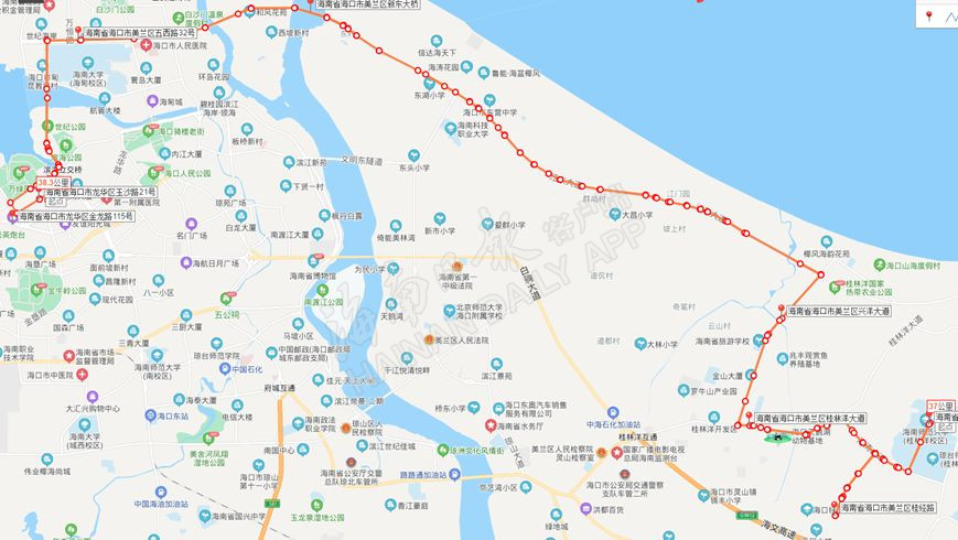 4月1日起海口将新开通k8路,213路,220路3条公交线路